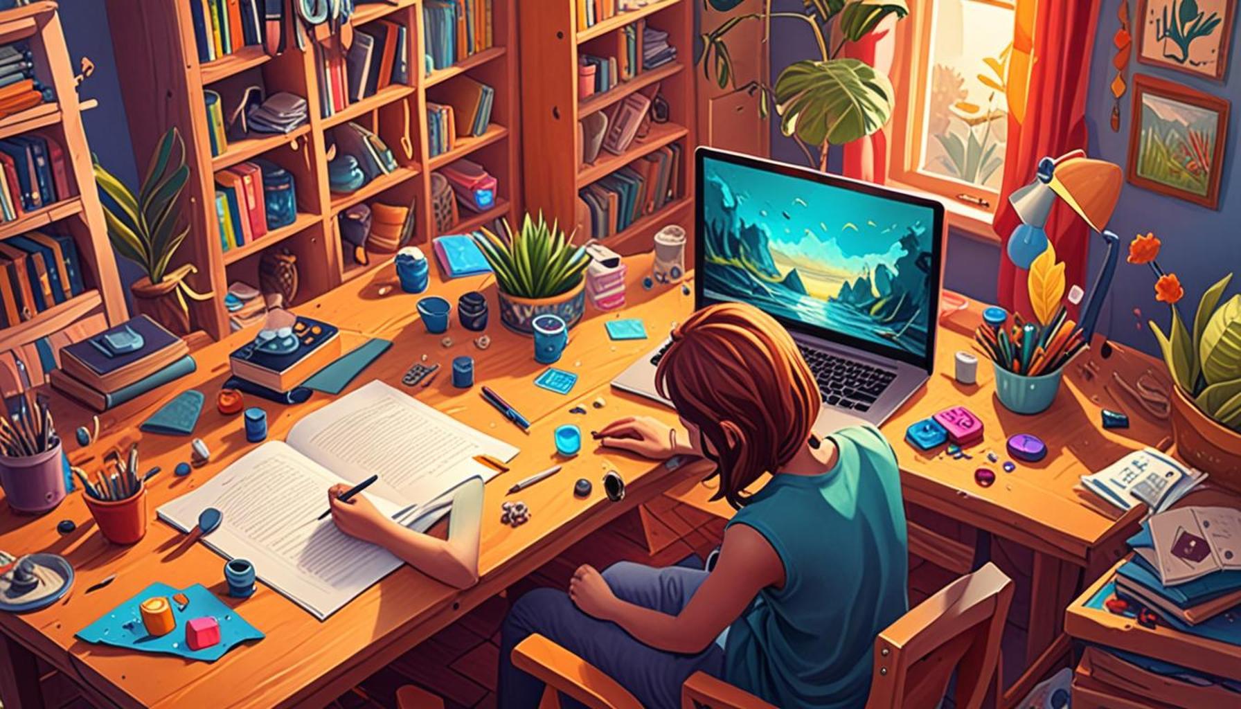 Interactive Narratives: How Writing Games Stimulate Creativity