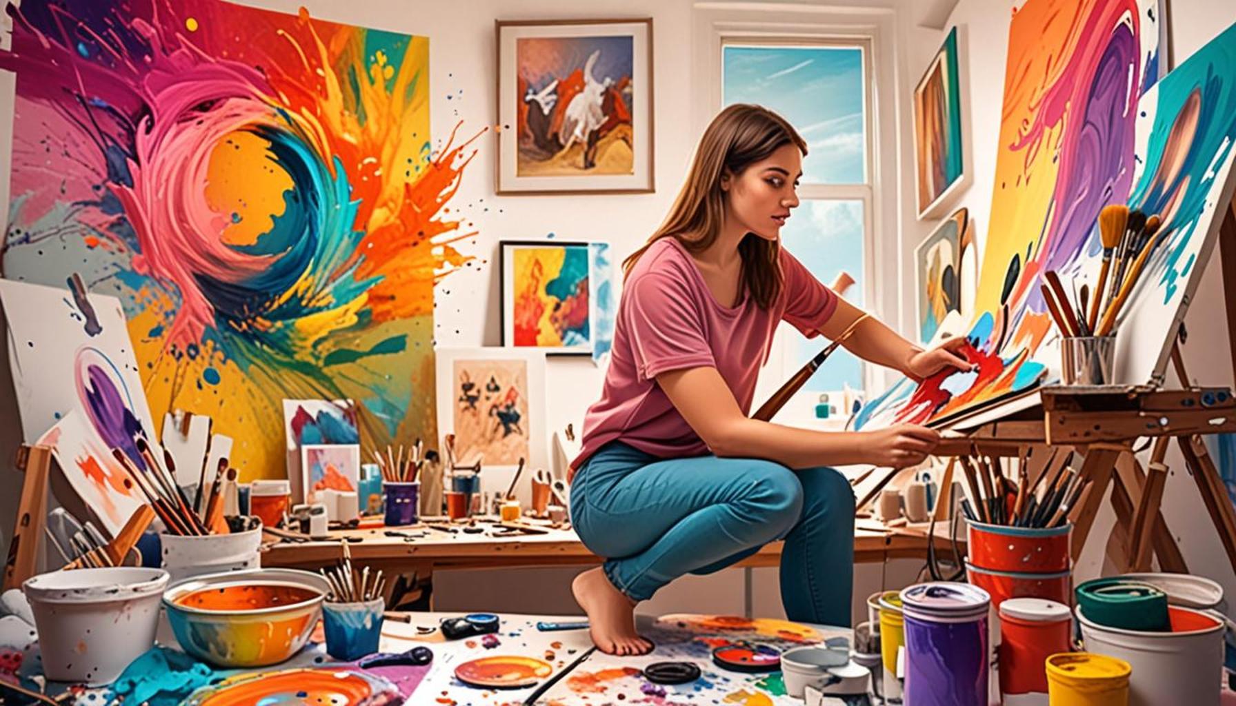 Exploring Different Forms of Artistic Expression: From Painting to Performance and Their Impacts on Society